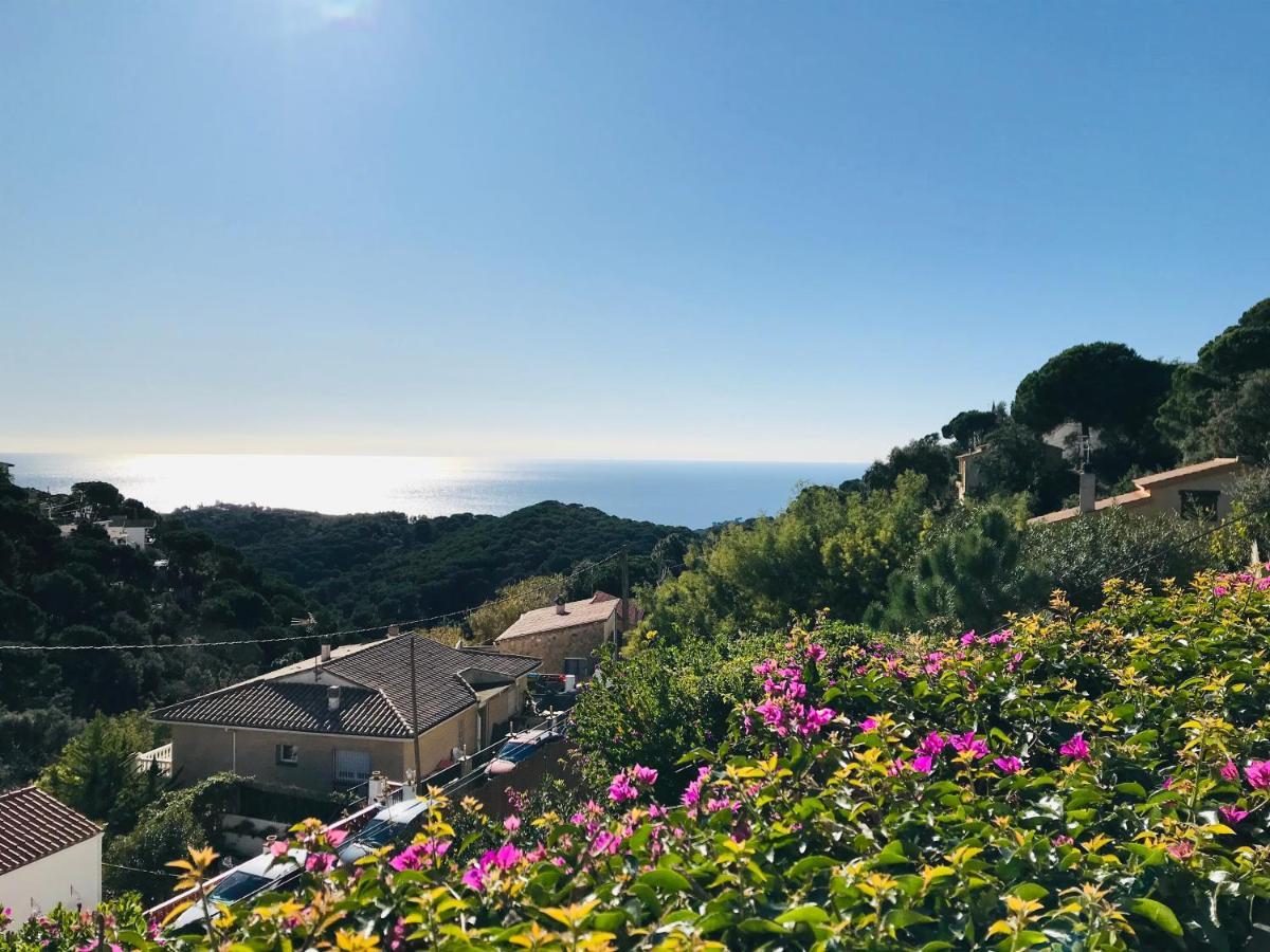 Mediterranean Villa Investingspain Sea View And Pool Lloret de Mar Bagian luar foto