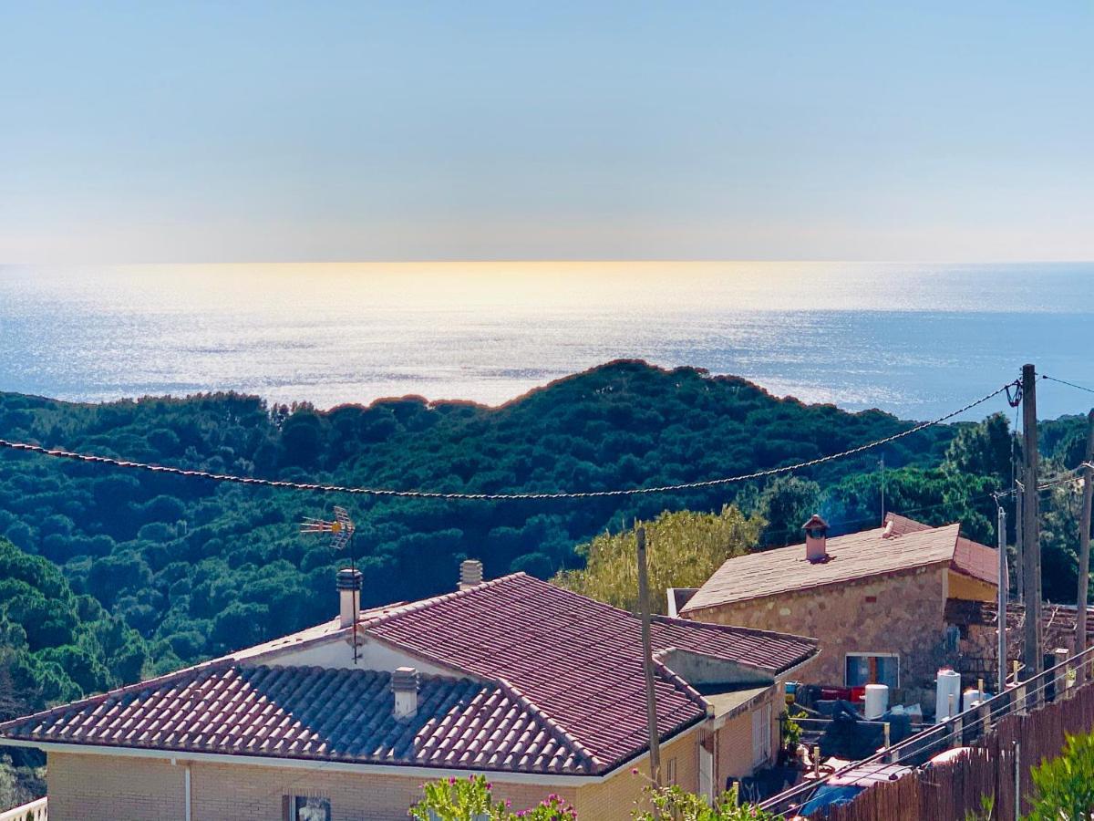 Mediterranean Villa Investingspain Sea View And Pool Lloret de Mar Bagian luar foto
