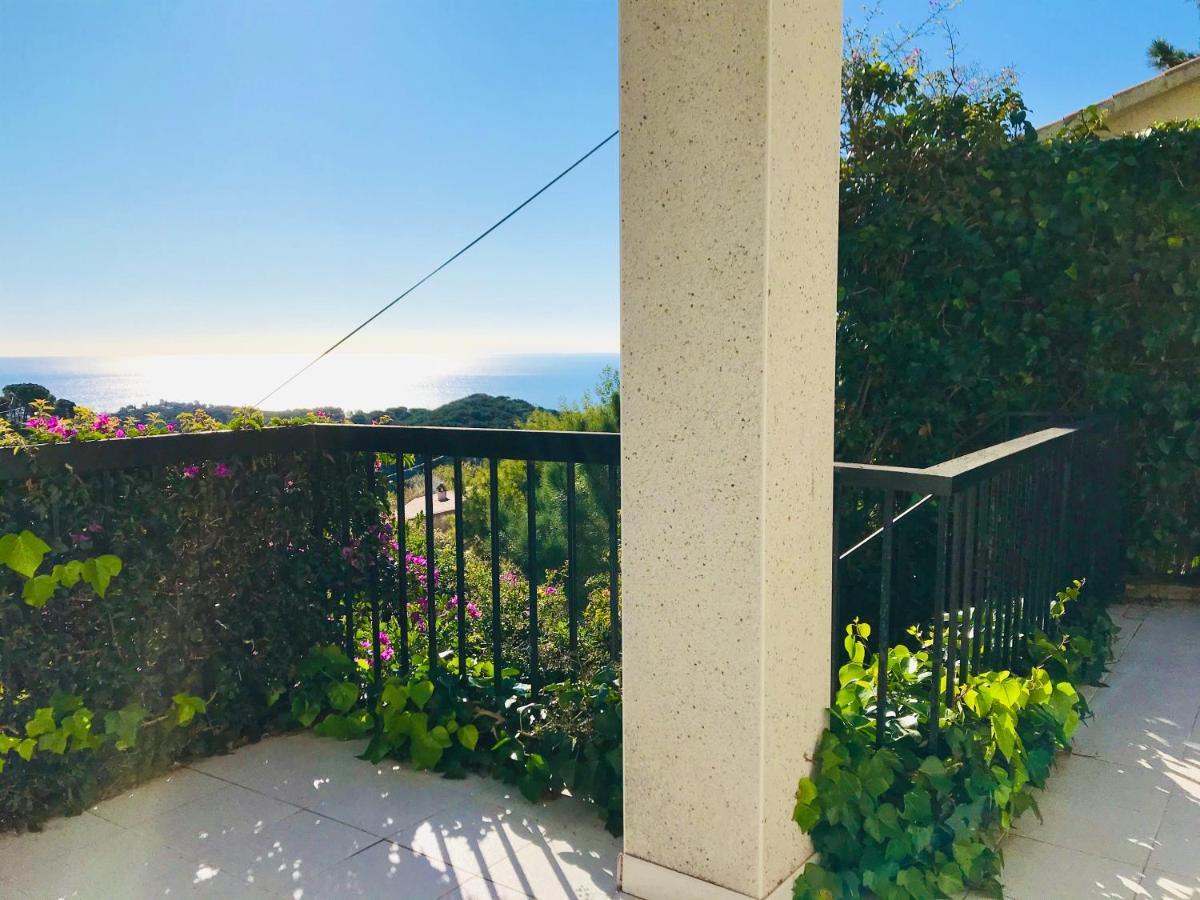 Mediterranean Villa Investingspain Sea View And Pool Lloret de Mar Bagian luar foto