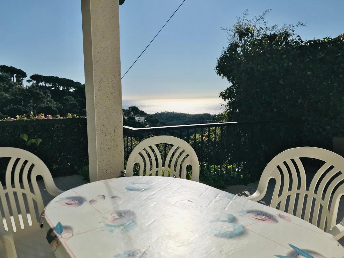 Mediterranean Villa Investingspain Sea View And Pool Lloret de Mar Bagian luar foto