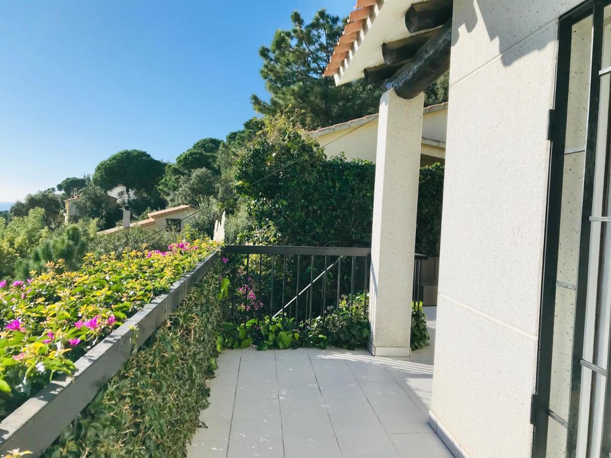 Mediterranean Villa Investingspain Sea View And Pool Lloret de Mar Bagian luar foto